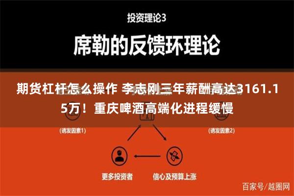 期货杠杆怎么操作 李志刚三年薪酬高达3161.15万！重庆啤酒高端化进程缓慢